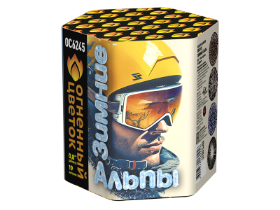 Зимние Альпы Батарея салютов купить в Навашино | navashino.salutsklad.ru