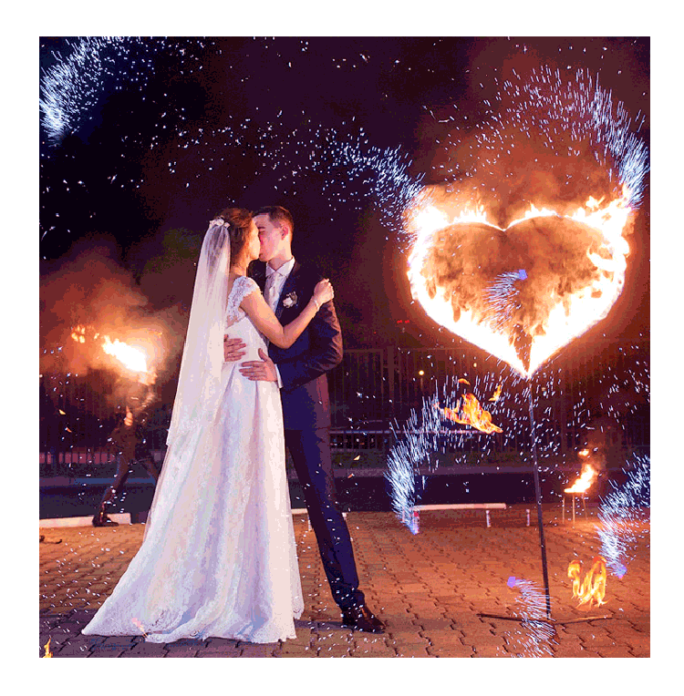 Организация пиротехнического шоу на свадьбу  Навашино | navashino.salutsklad.ru