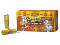 Хлопушка с золотым конфетти Хлопушки купить в Навашино | navashino.salutsklad.ru