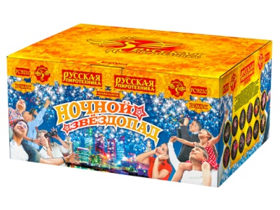 Ночной звездопад Комбинированный Фейерверк купить в Навашино | navashino.salutsklad.ru