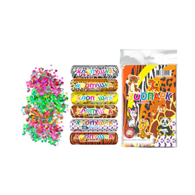 Зоопарк УПЗ Набор хлопушек купить в Навашино | navashino.salutsklad.ru