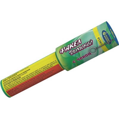 Дымовой (с чекой) зеленый Фальшфейер купить в Навашино | navashino.salutsklad.ru