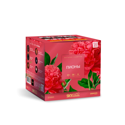 Пионы Салют купить в Навашино | navashino.salutsklad.ru