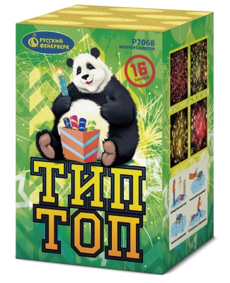 Тип-Топ Батарея салютов купить в Навашино | navashino.salutsklad.ru