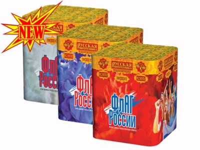 Флаг России Дневной фейерверк купить в Навашино | navashino.salutsklad.ru