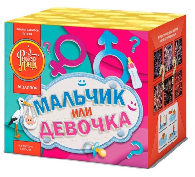 Мальчик или девочка М Фейерверк купить в Навашино | navashino.salutsklad.ru